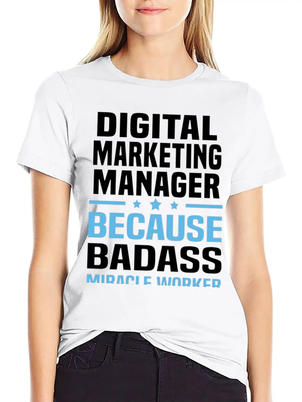 Digital Marketing Manager Tshirt Unisex Casual T-Shirt – Clean Design For Daily Comfort