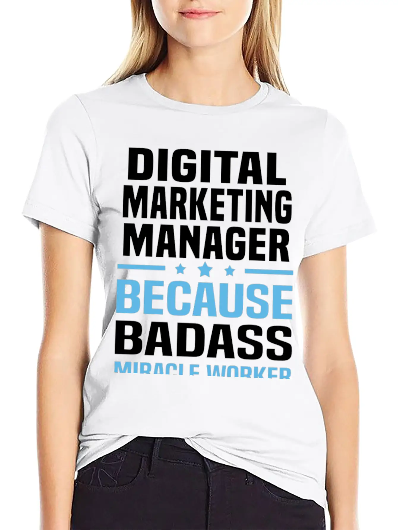 Digital Marketing Manager Tshirt Unisex Casual T-Shirt – Clean Design For Daily Comfort