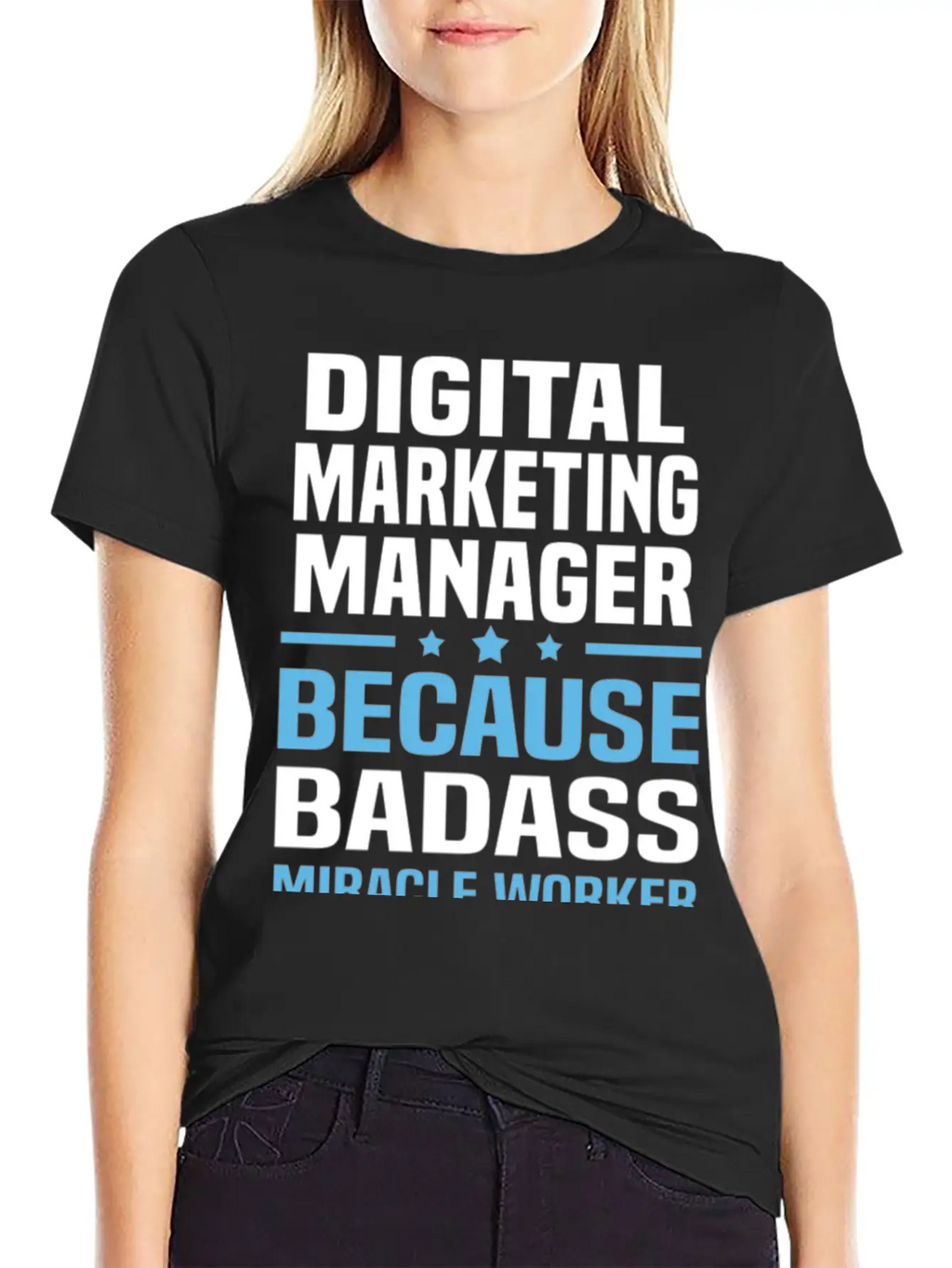 Digital Marketing Manager Tshirt Unisex Casual T-Shirt – Clean Design For Daily Comfort