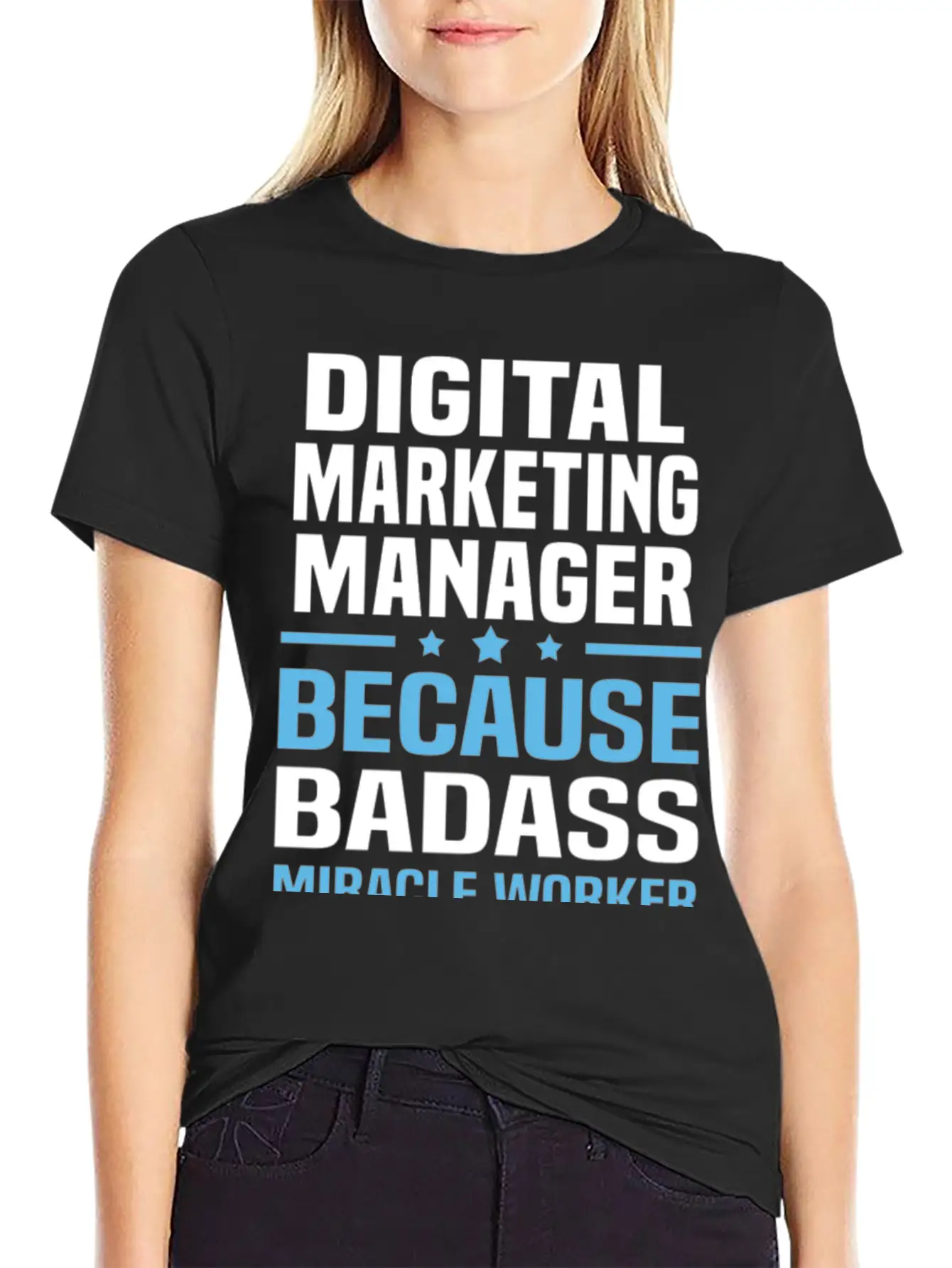 Digital Marketing Manager Tshirt Unisex Casual T-Shirt – Clean Design For Daily Comfort