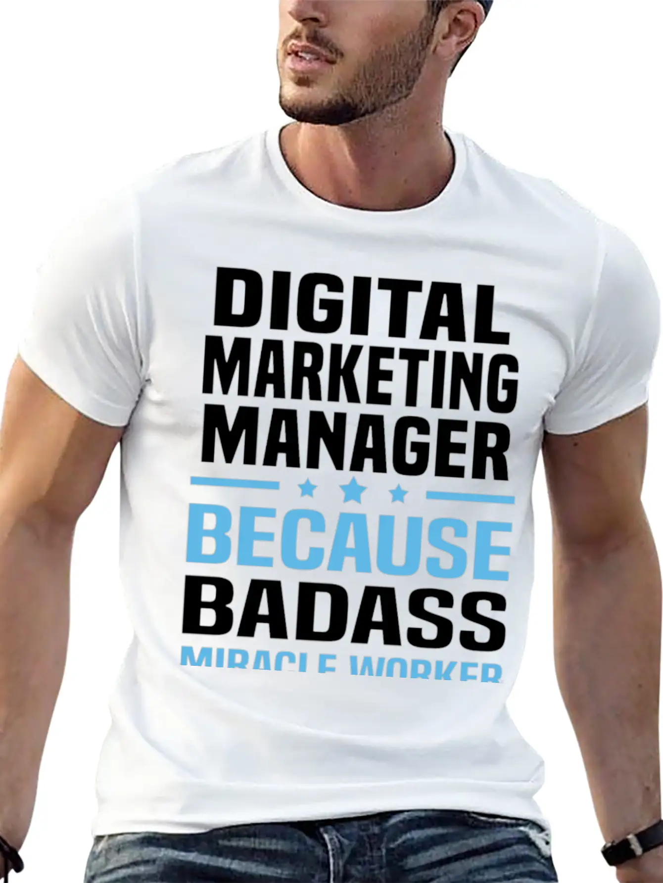 Digital Marketing Manager Tshirt Unisex Casual T-Shirt – Clean Design For Daily Comfort