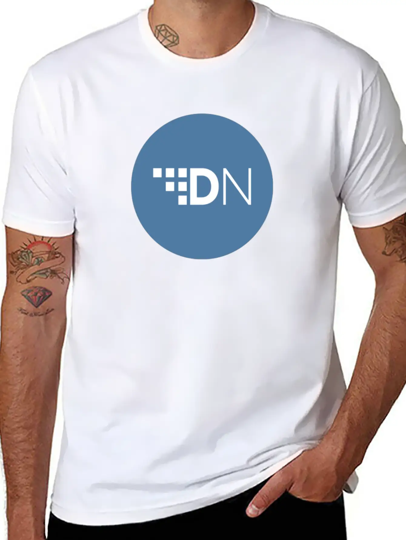 Digitalnote XDN Crypto Cryptocurrency Blockchain C Breathable Soft Cotton T-Shirt – Timeless Casual Look