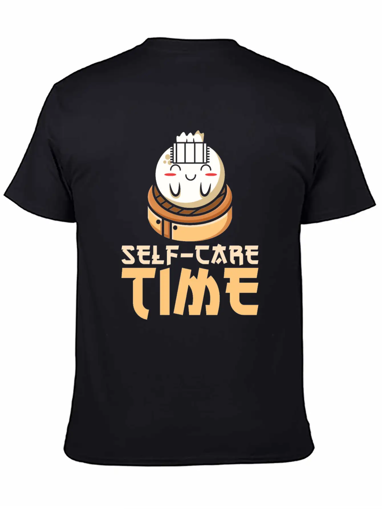 Dim Sums Asian Food Self-care Relaxing Time Unisex Casual T-Shirt – Clean Design For Daily Comfort