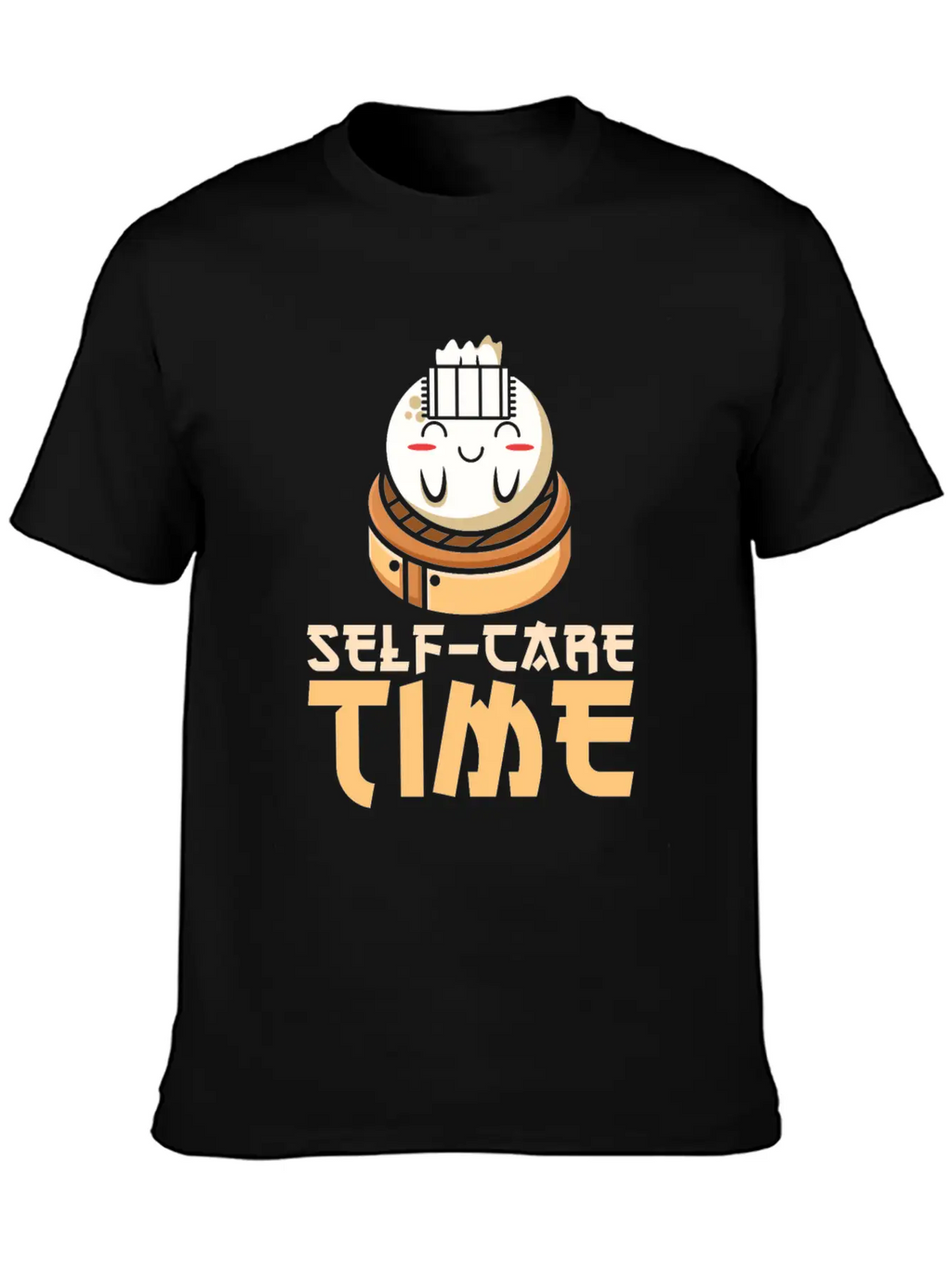 Dim Sums Asian Food Self-care Relaxing Time Unisex Casual T-Shirt – Clean Design For Daily Comfort