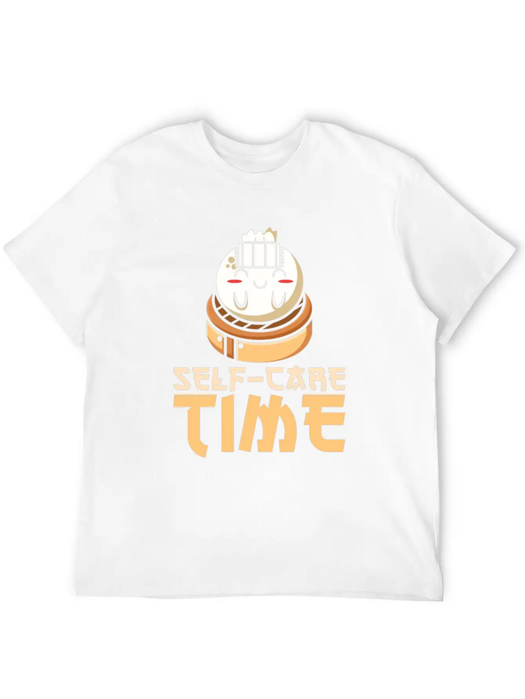 Dim Sums Asian Food Self-care Relaxing Time Unisex Casual T-Shirt – Clean Design For Daily Comfort