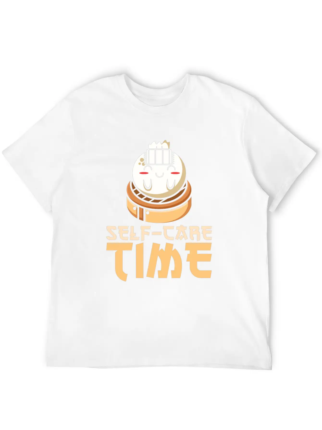 Dim Sums Asian Food Self-care Relaxing Time Unisex Casual T-Shirt – Clean Design For Daily Comfort
