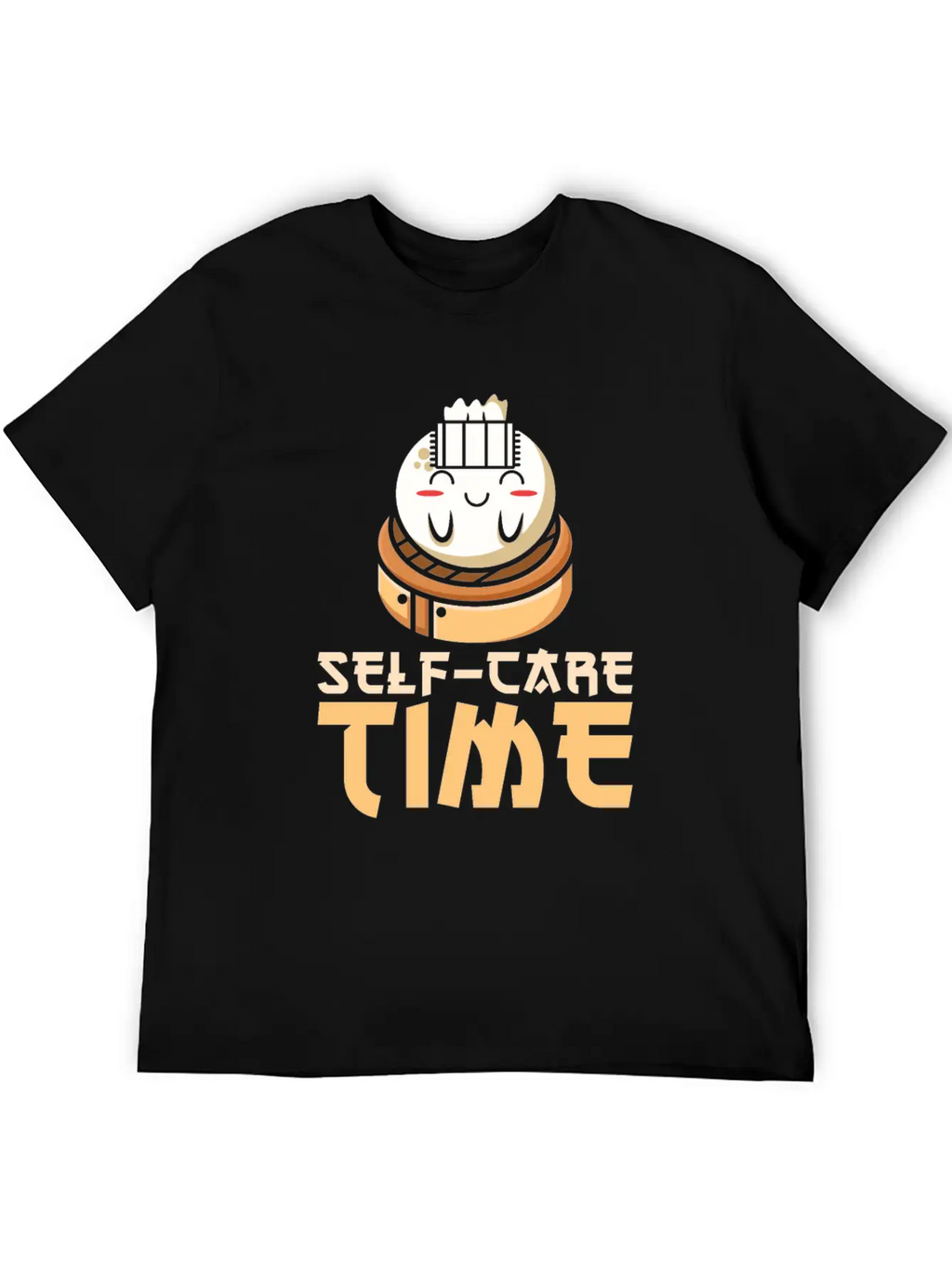 Dim Sums Asian Food Self-care Relaxing Time Unisex Casual T-Shirt – Clean Design For Daily Comfort