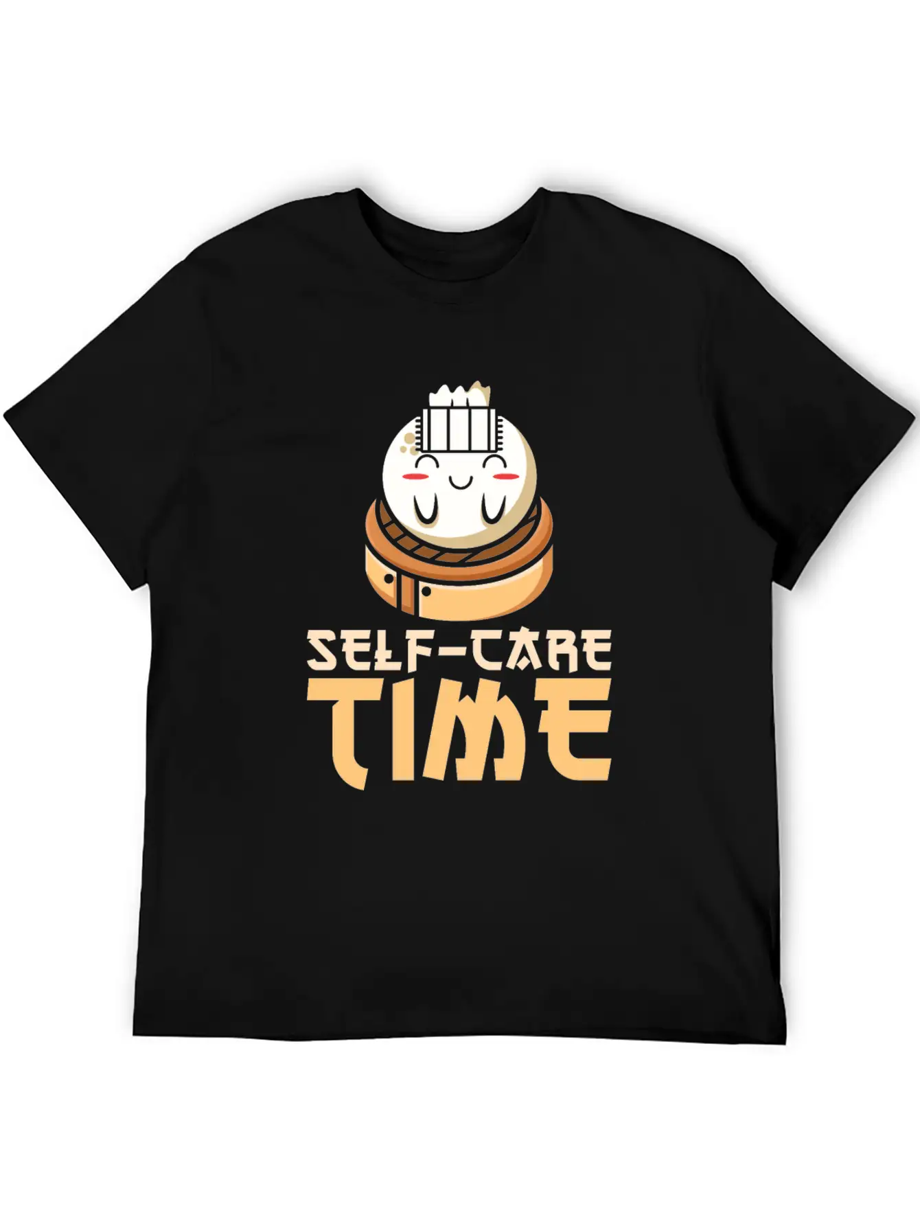 Dim Sums Asian Food Self-care Relaxing Time Unisex Casual T-Shirt – Clean Design For Daily Comfort