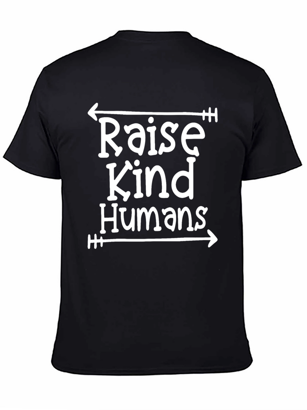Raise Kind Humans T-Shirt - Trendy Graphic Tee