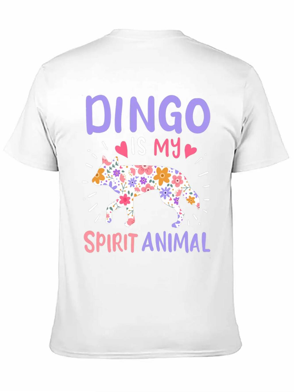 Dingo Spirit Animal Stylish Everyday T-Shirt – Unisex Basic Cotton Tee