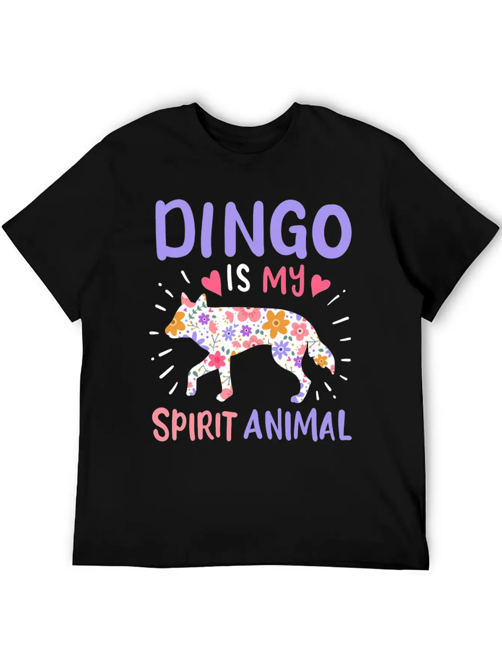 Dingo Spirit Animal Stylish Everyday T-Shirt – Unisex Basic Cotton Tee