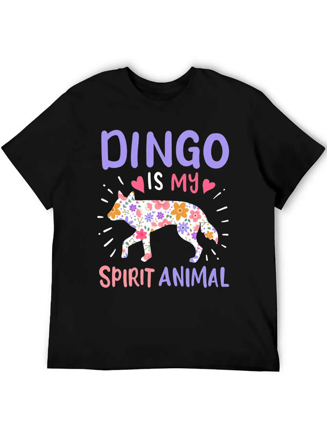 Dingo Spirit Animal Stylish Everyday T-Shirt – Unisex Basic Cotton Tee