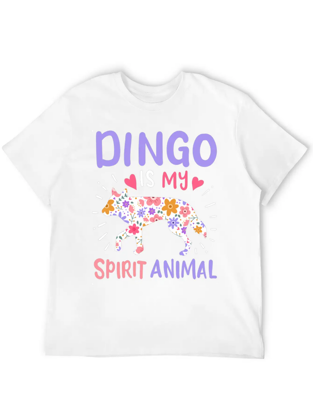 Dingo Spirit Animal Stylish Everyday T-Shirt – Unisex Basic Cotton Tee