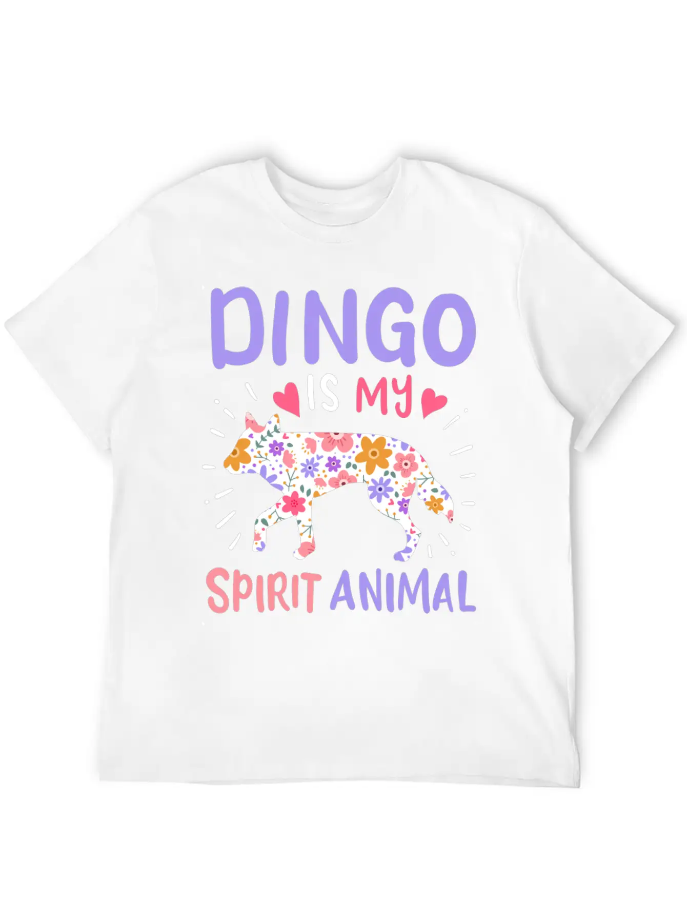 Dingo Spirit Animal Stylish Everyday T-Shirt – Unisex Basic Cotton Tee