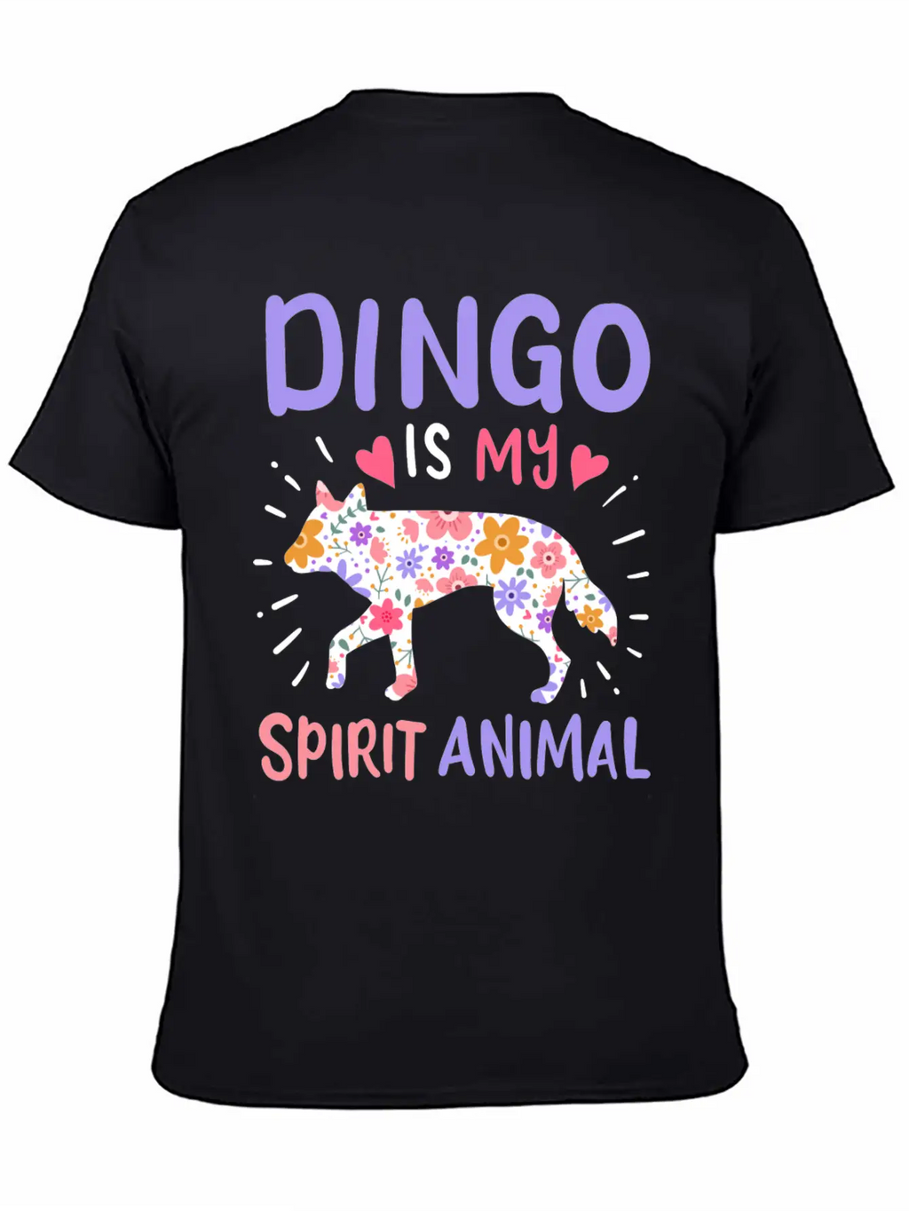Dingo Spirit Animal Stylish Everyday T-Shirt – Unisex Basic Cotton Tee