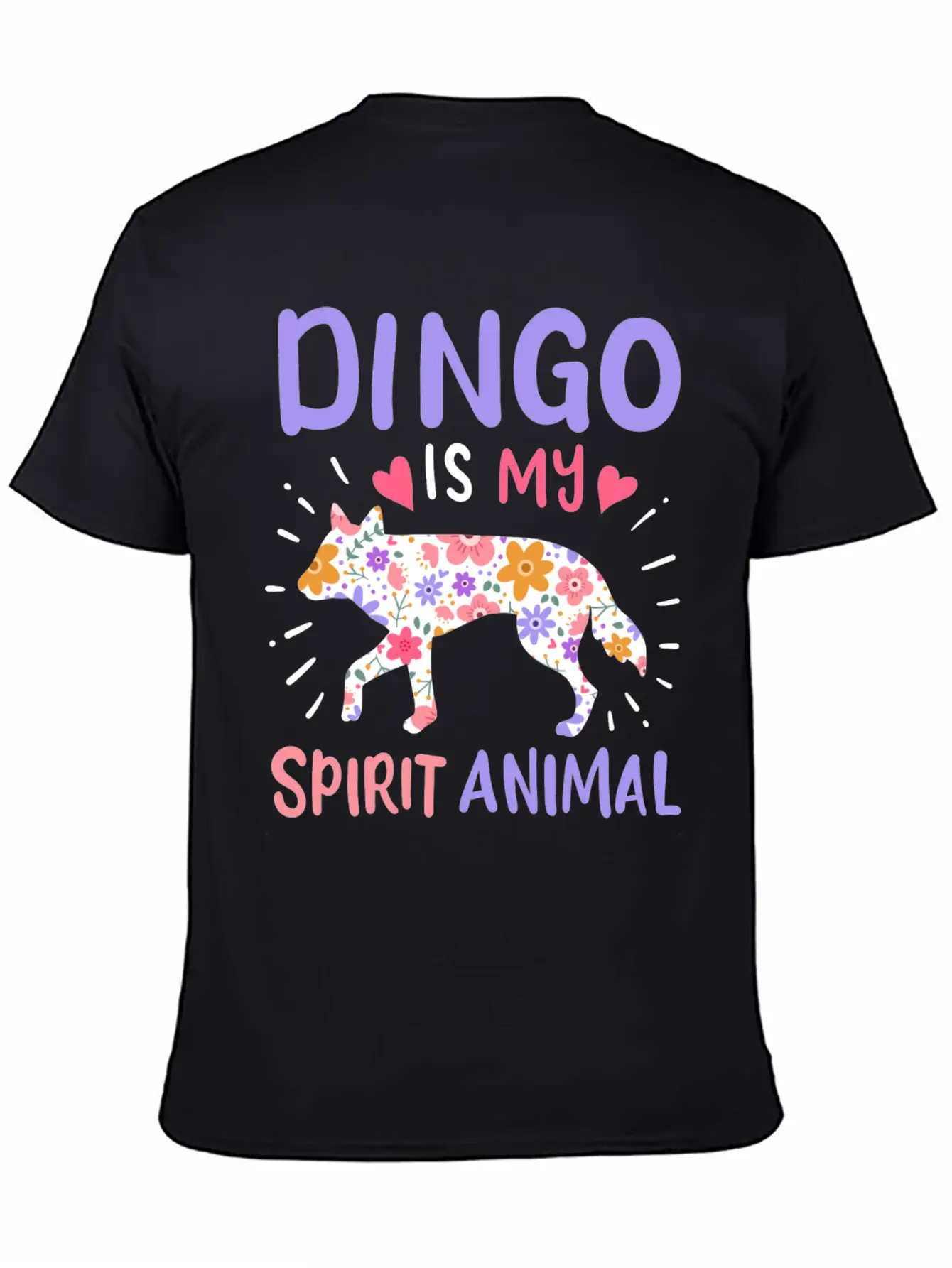 Dingo Spirit Animal Stylish Everyday T-Shirt – Unisex Basic Cotton Tee