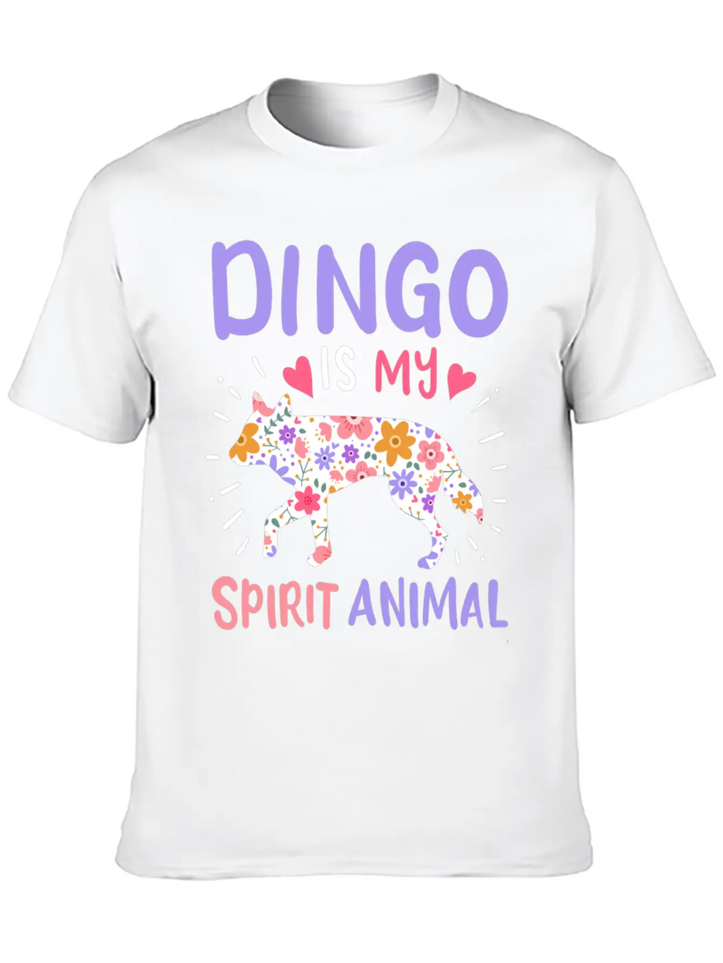 Dingo Spirit Animal Stylish Everyday T-Shirt – Unisex Basic Cotton Tee