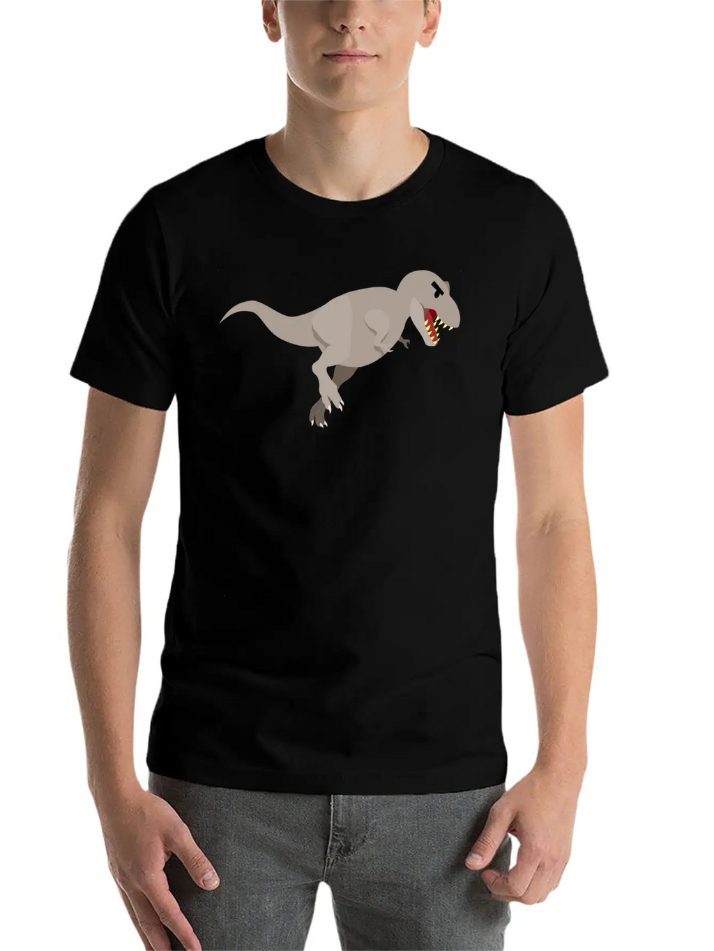 Dino 1 Unisex Casual T-Shirt – Clean Design For Daily Comfort
