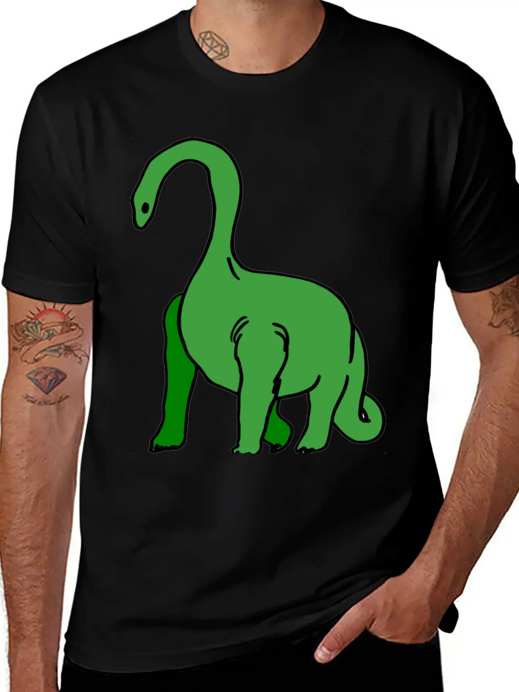 Dino 175 Casual Graphic T-Shirt – Simple And Comfortable Daily Wear
