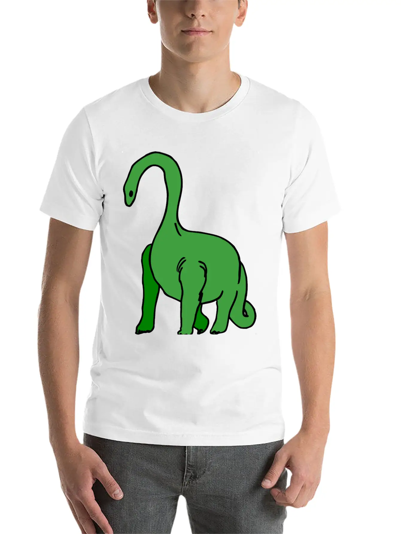 Dino 175 Casual Graphic T-Shirt – Simple And Comfortable Daily Wear