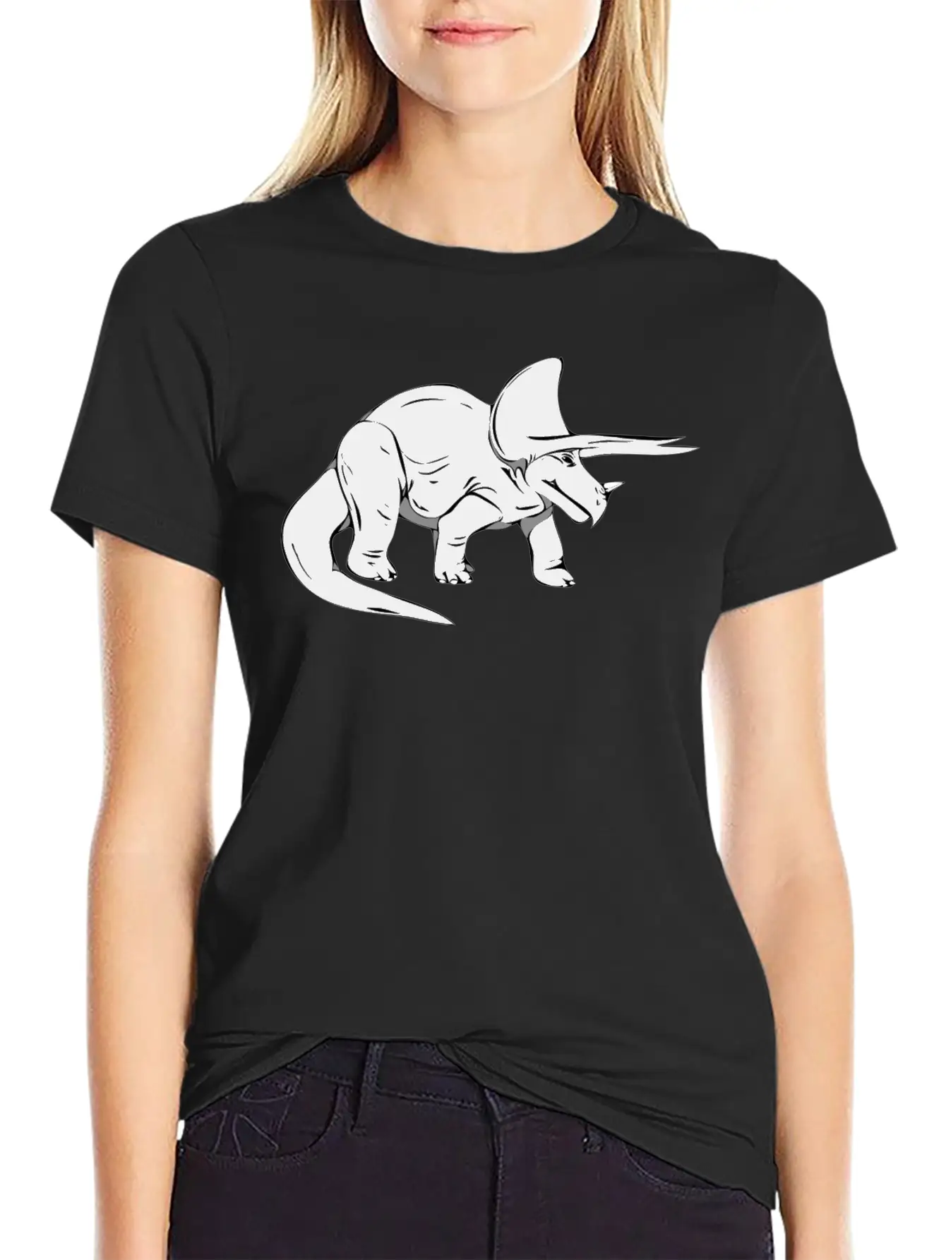 Dino 214 Casual Graphic T-Shirt – Simple And Comfortable Daily Wear