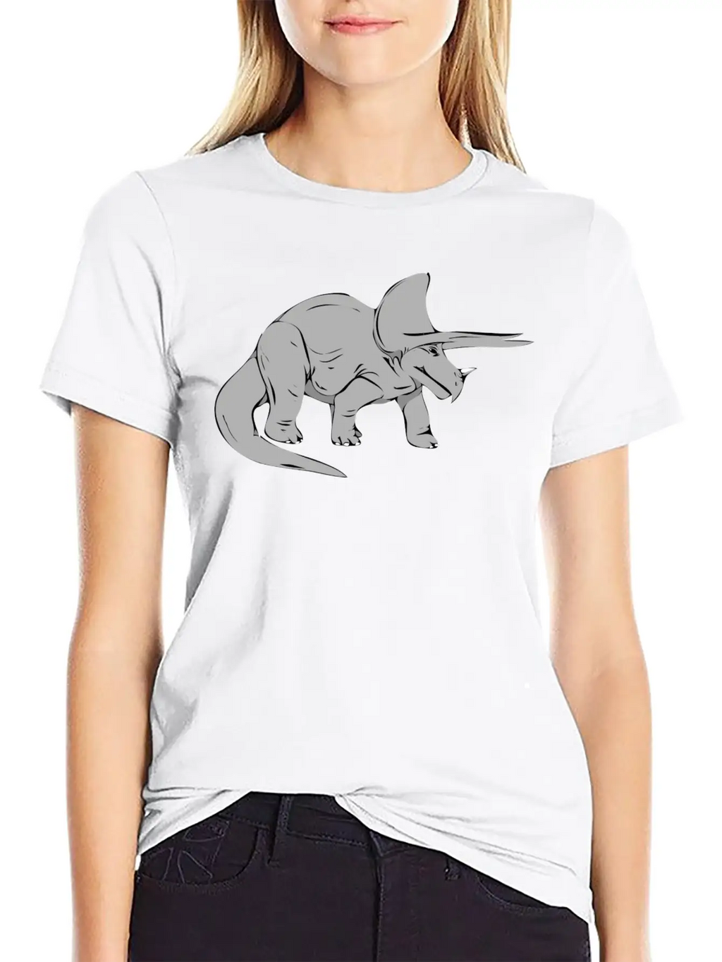 Dino 214 Casual Graphic T-Shirt – Simple And Comfortable Daily Wear