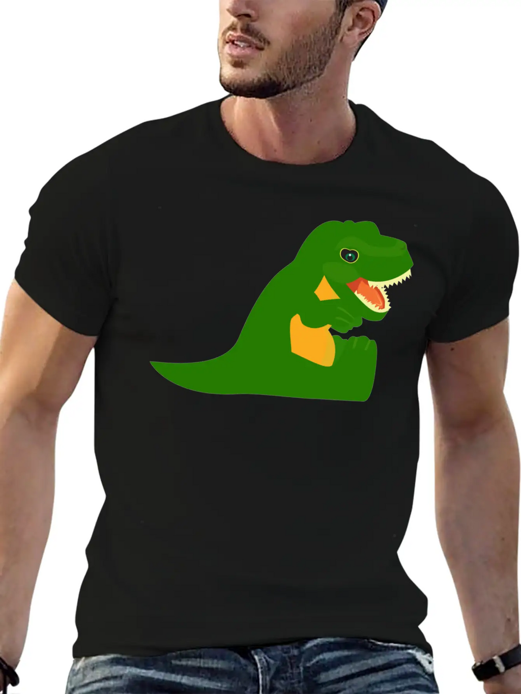 Dino 317 Unisex Casual T-Shirt – Clean Design For Daily Comfort