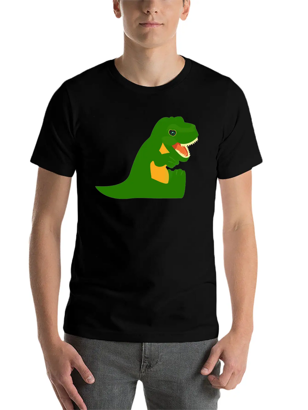Dino 317 Unisex Casual T-Shirt – Clean Design For Daily Comfort