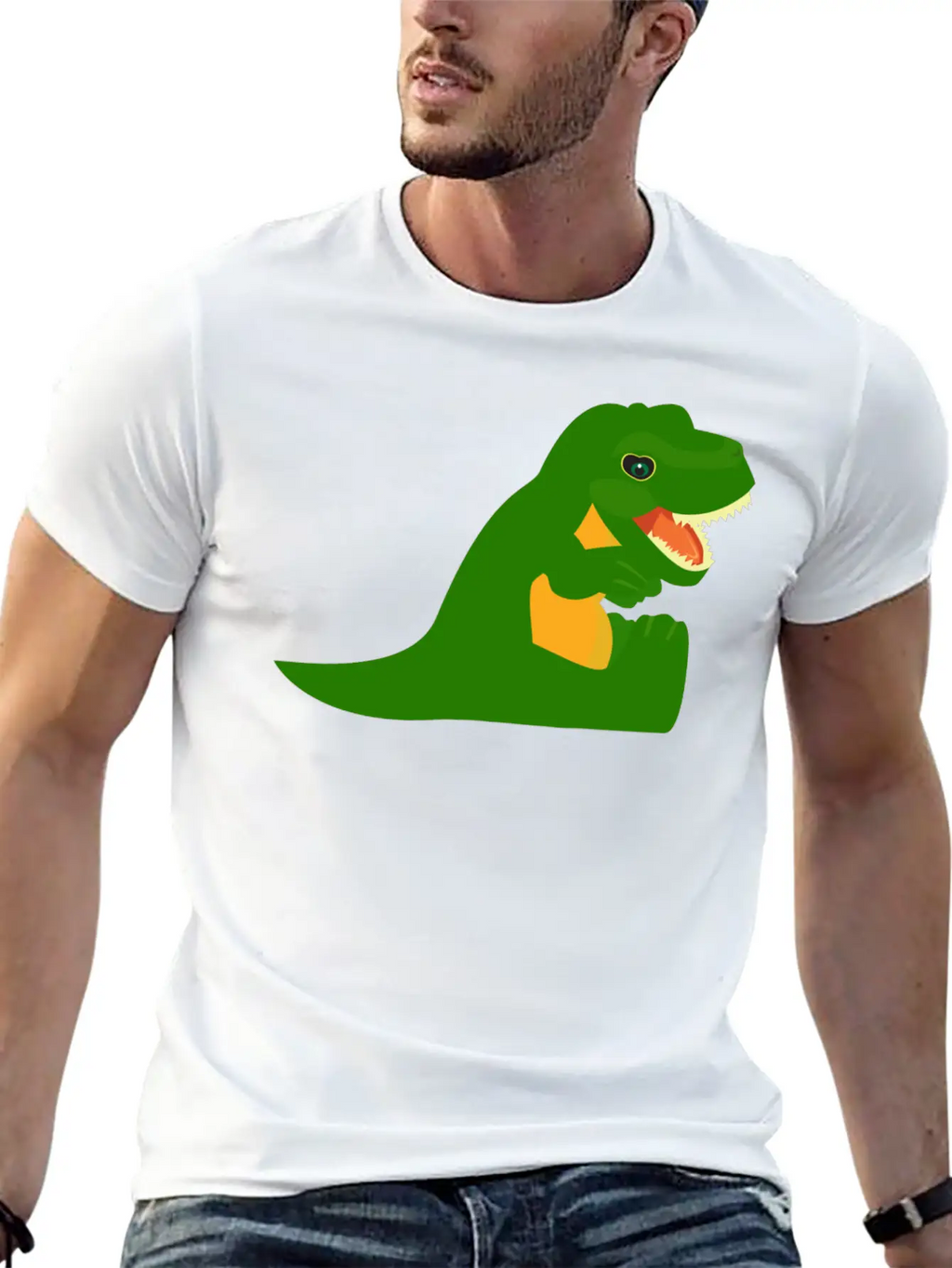 Dino 317 Unisex Casual T-Shirt – Clean Design For Daily Comfort