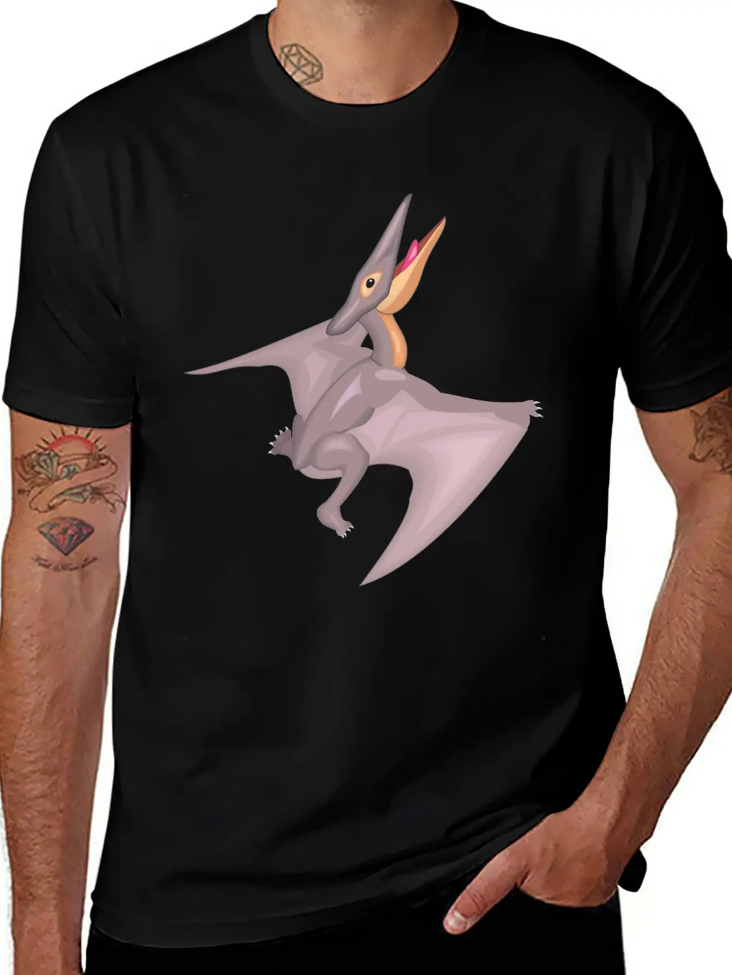 Dino 49 Stylish Everyday T-Shirt – Unisex Basic Cotton Tee