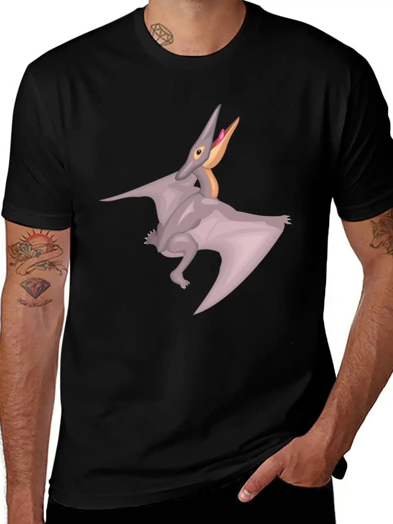 Dino 49 Stylish Everyday T-Shirt – Unisex Basic Cotton Tee