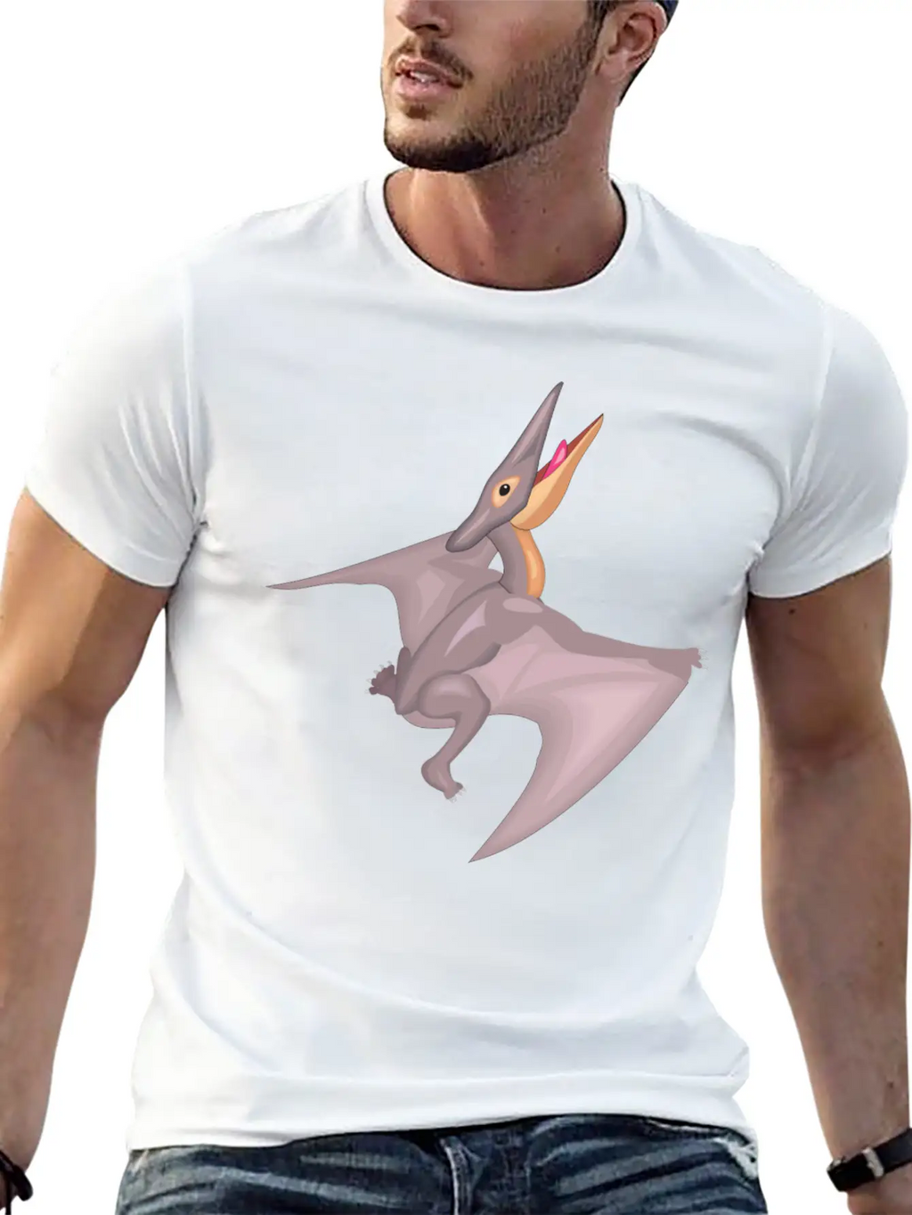 Dino 49 Stylish Everyday T-Shirt – Unisex Basic Cotton Tee