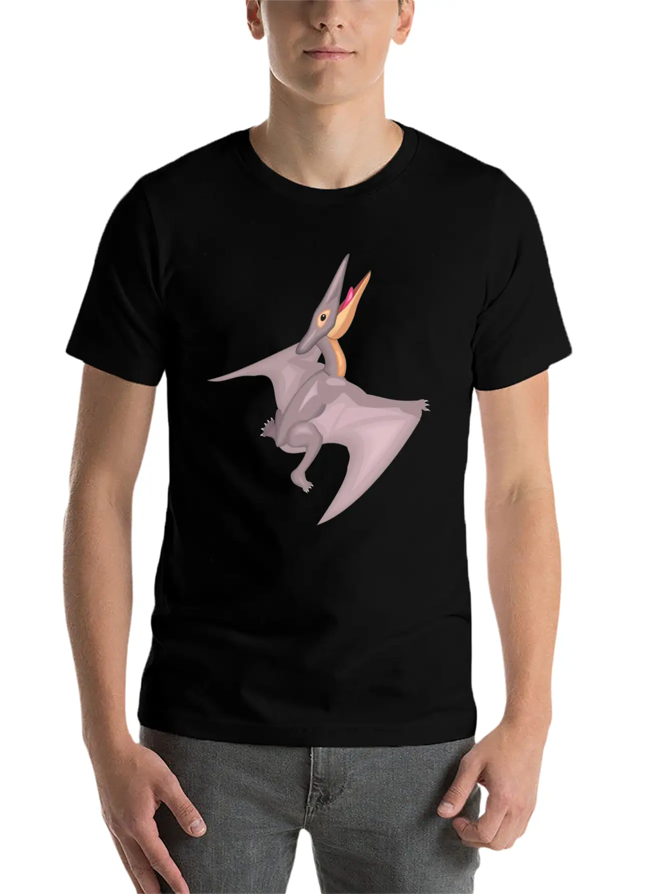 Dino 49 Stylish Everyday T-Shirt – Unisex Basic Cotton Tee
