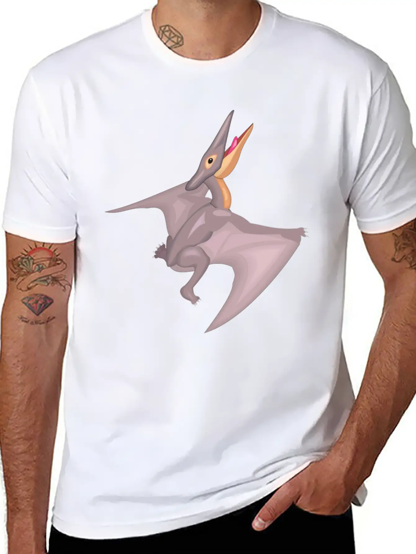 Dino 49 Stylish Everyday T-Shirt – Unisex Basic Cotton Tee
