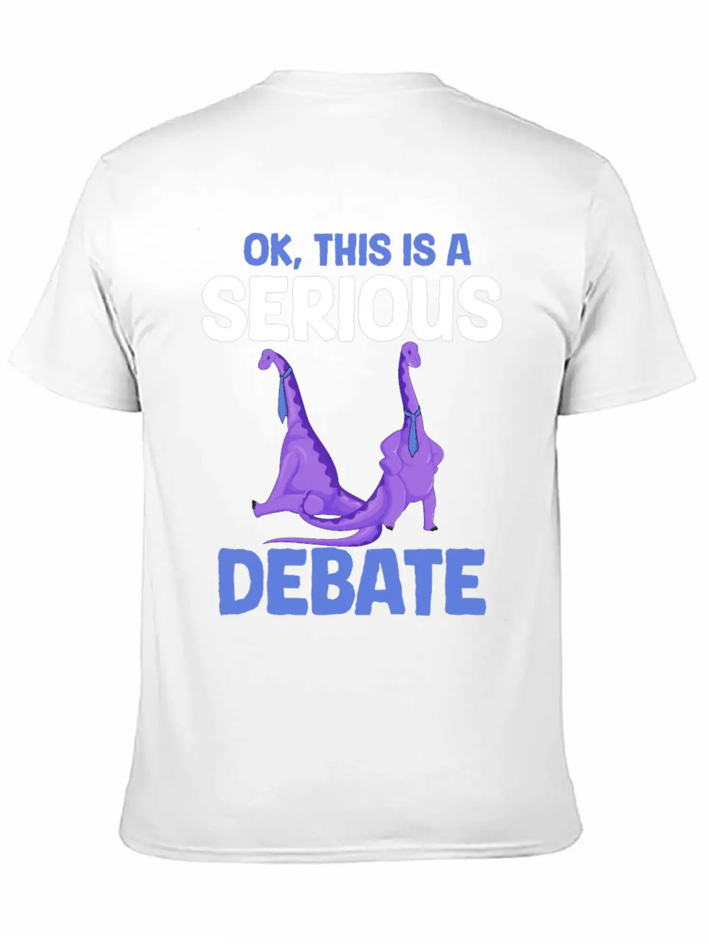 Dino Tie Business Meme Funny Saying Outfit Stylish Everyday T-Shirt – Unisex Basic Cotton Tee