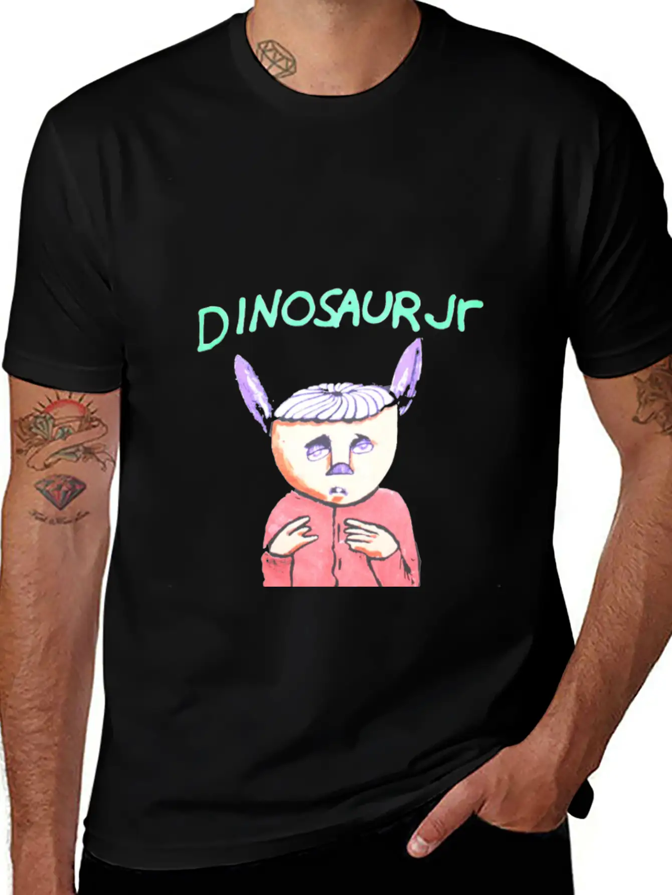 Dinosaur Jr. Classic Fit Graphic Tee For Daily Comfort – Unisex Cotton Shirt