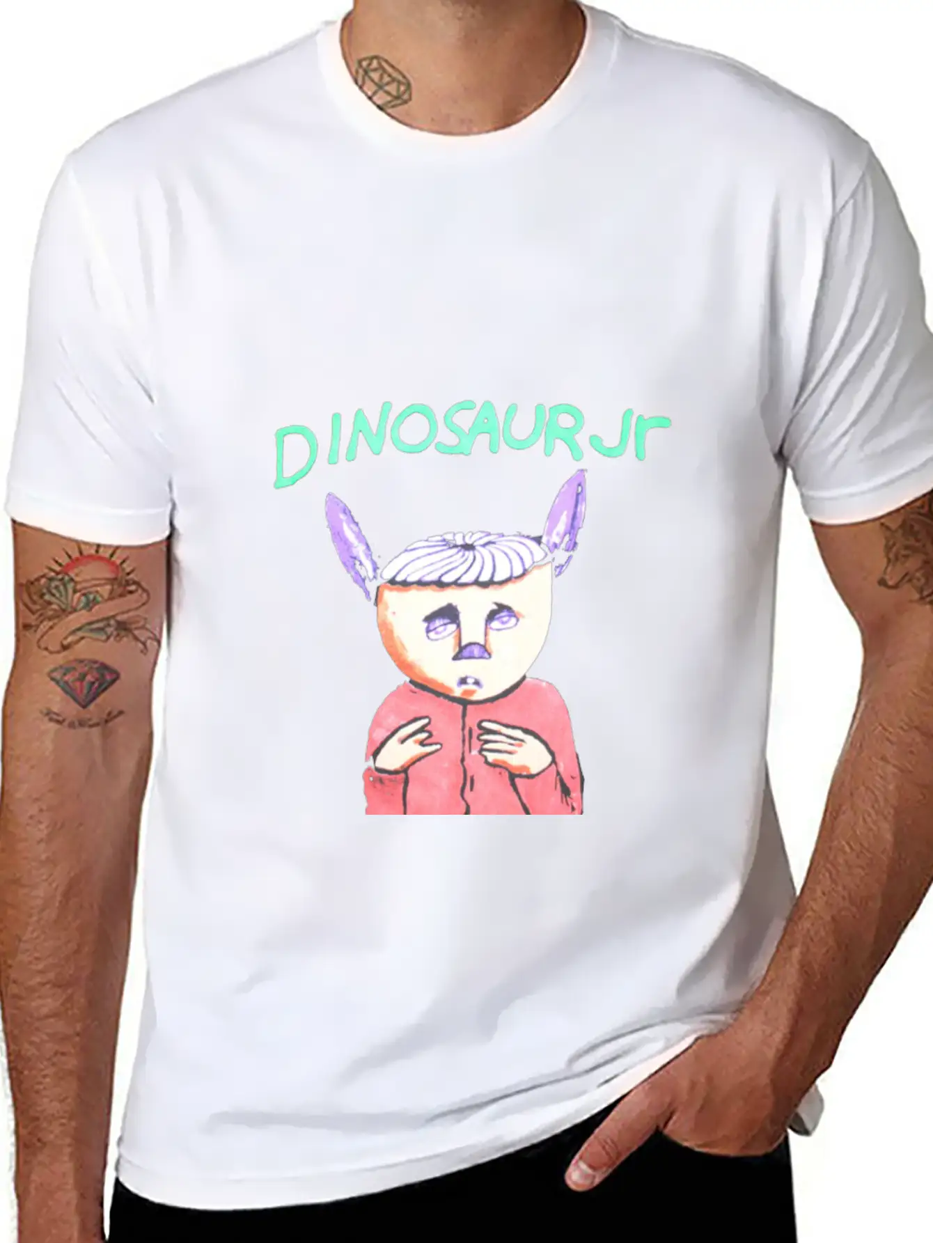 Dinosaur Jr. Classic Fit Graphic Tee For Daily Comfort – Unisex Cotton Shirt