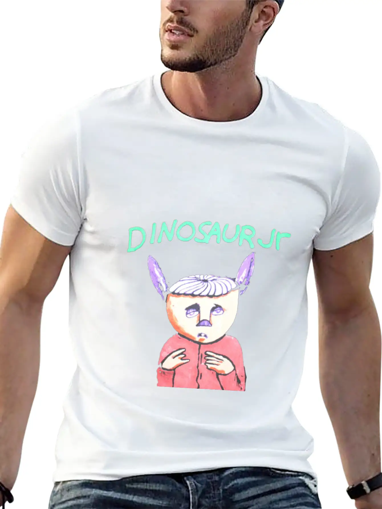 Dinosaur Jr. Classic Fit Graphic Tee For Daily Comfort – Unisex Cotton Shirt