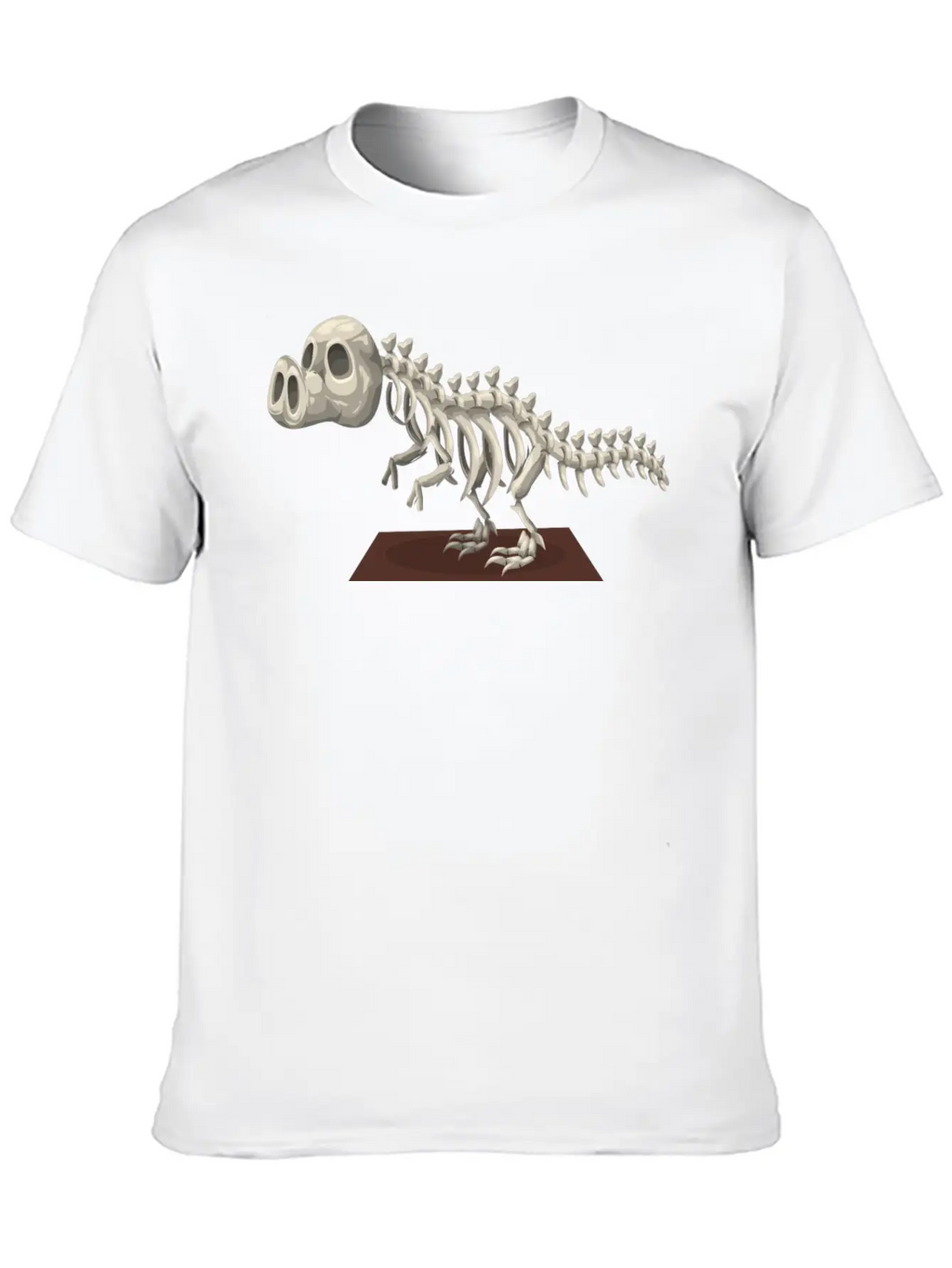 Dinosaurier Dinosaur Urzeit Steinzeit Kreidezeit1 Unisex Casual T-Shirt – Clean Design For Daily Comfort