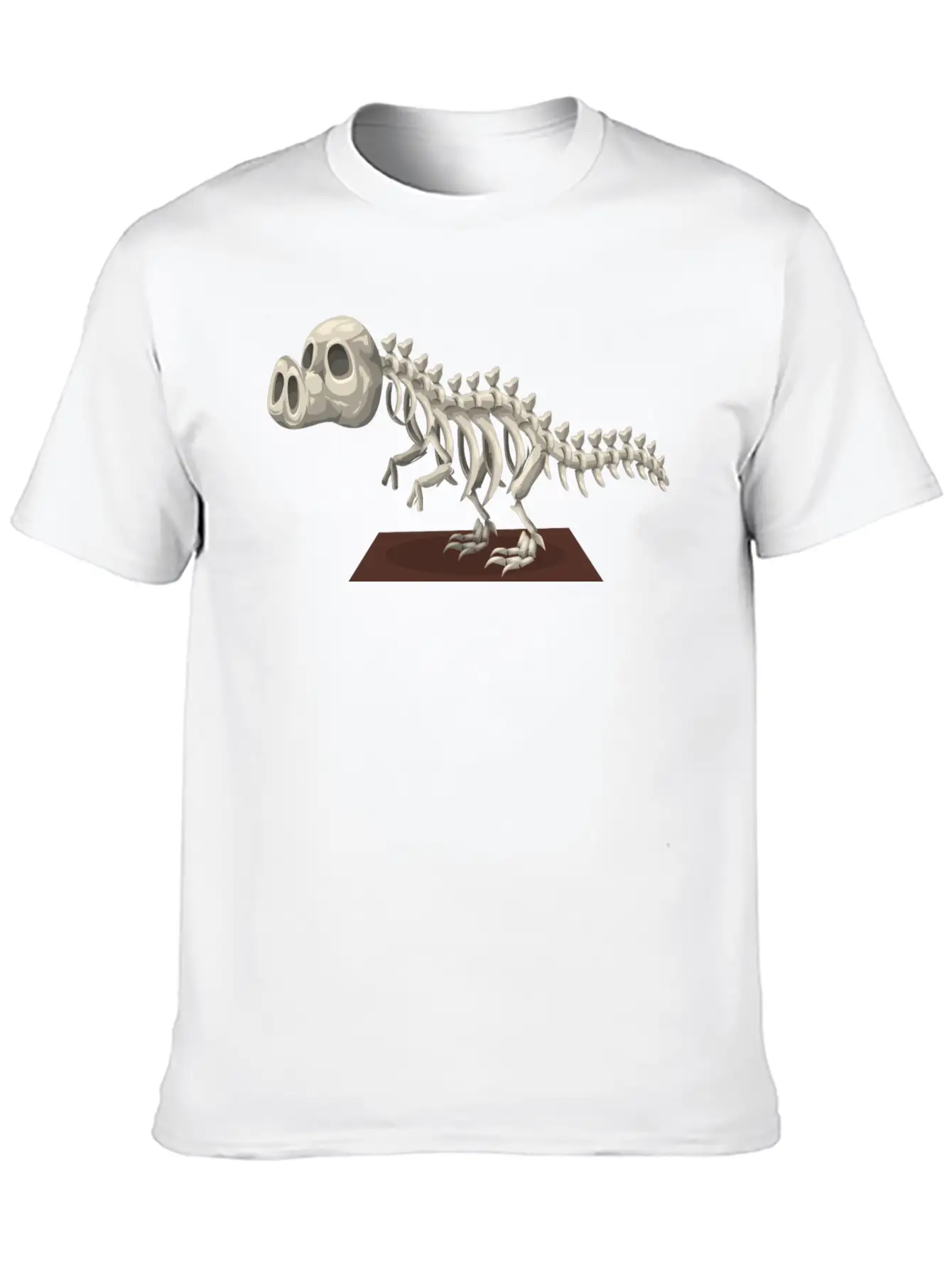 Dinosaurier Dinosaur Urzeit Steinzeit Kreidezeit1 Unisex Casual T-Shirt – Clean Design For Daily Comfort