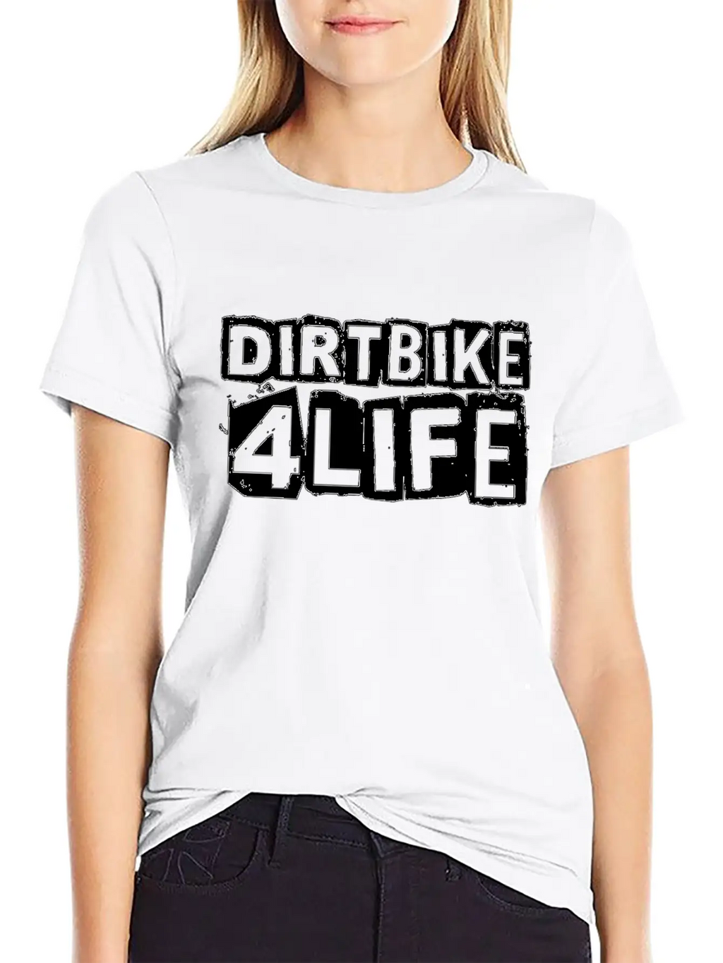 Dirt Bike For Life - Dirt Bike - Total Basics Unisex Casual T-Shirt – Clean Design For Daily Comfort