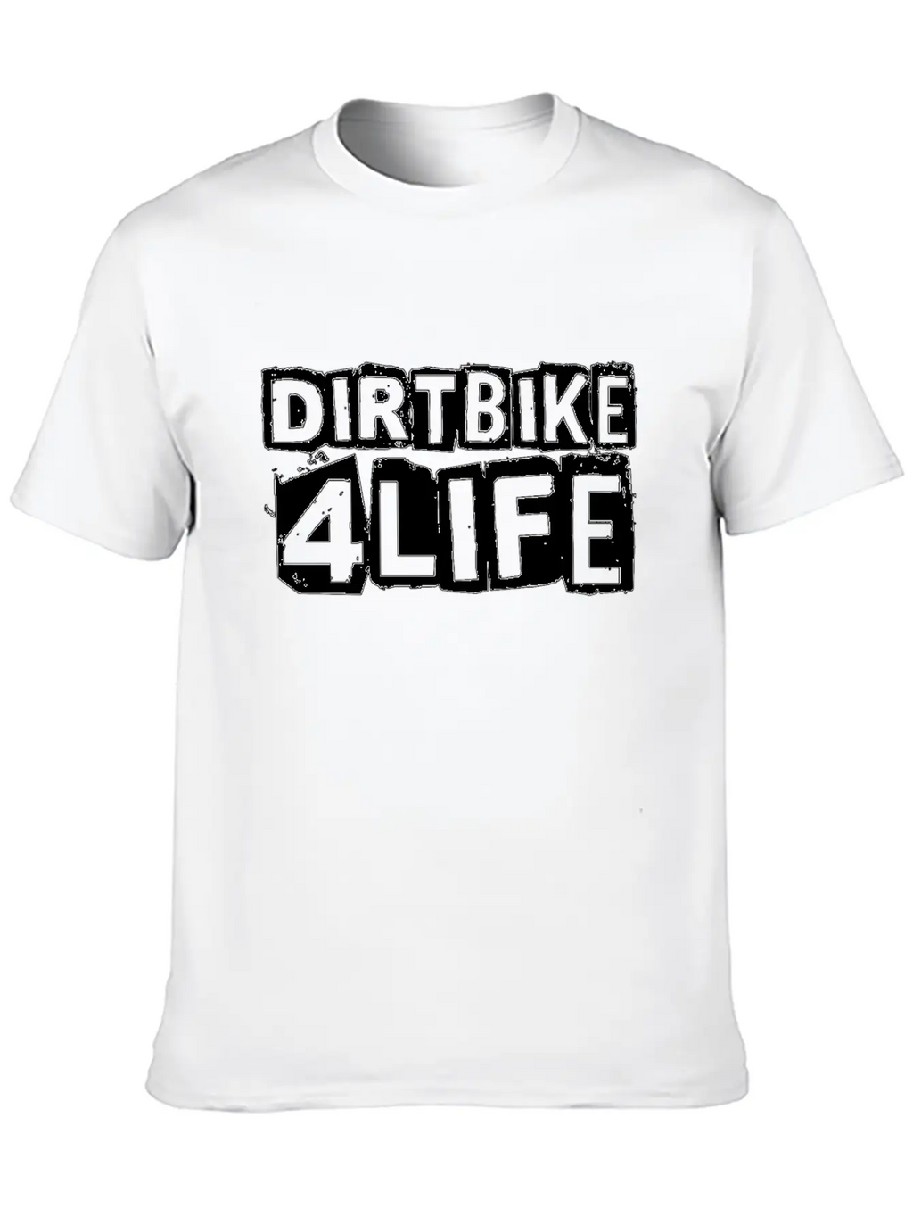 Dirt Bike For Life - Dirt Bike - Total Basics Unisex Casual T-Shirt – Clean Design For Daily Comfort