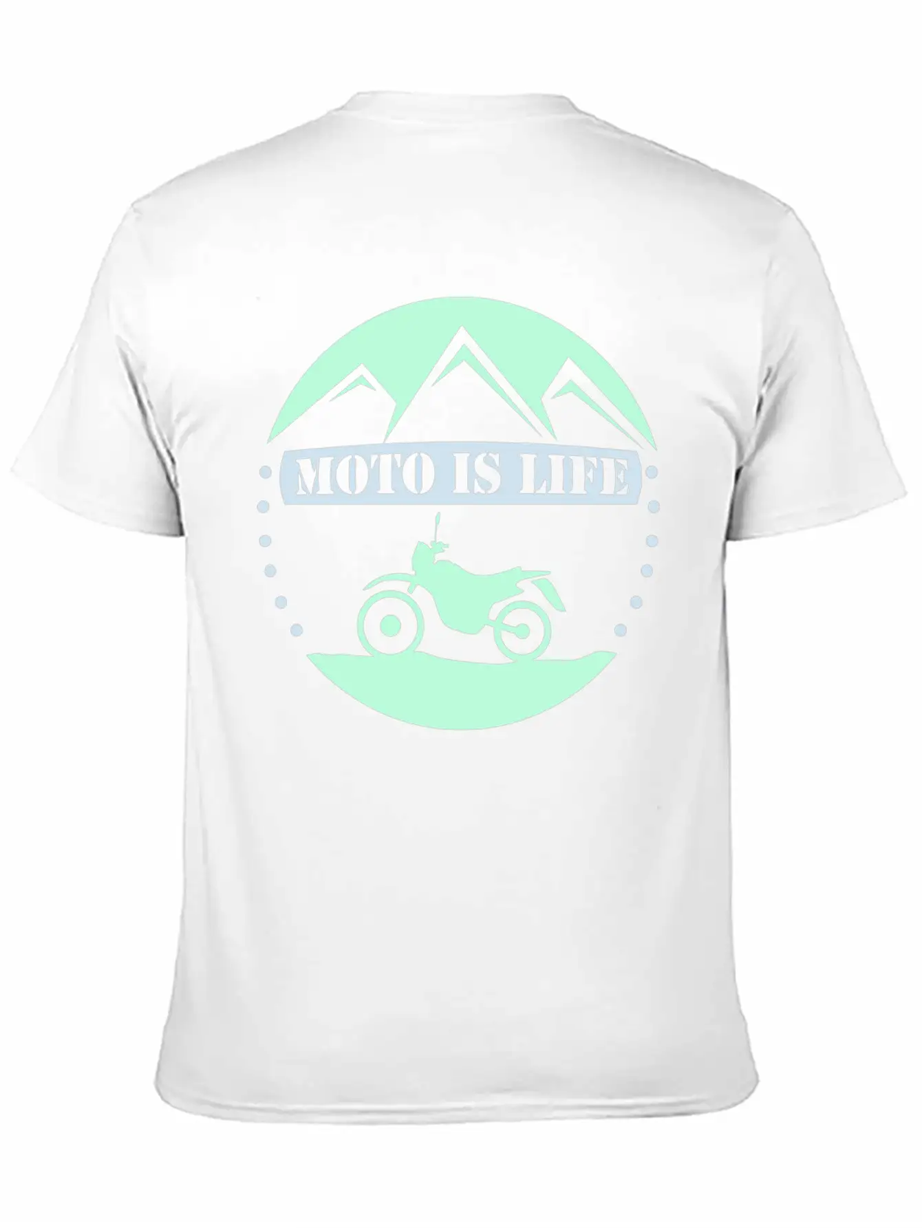 Dirtbike - Moto Is Life Unisex Casual T-Shirt – Clean Design For Daily Comfort
