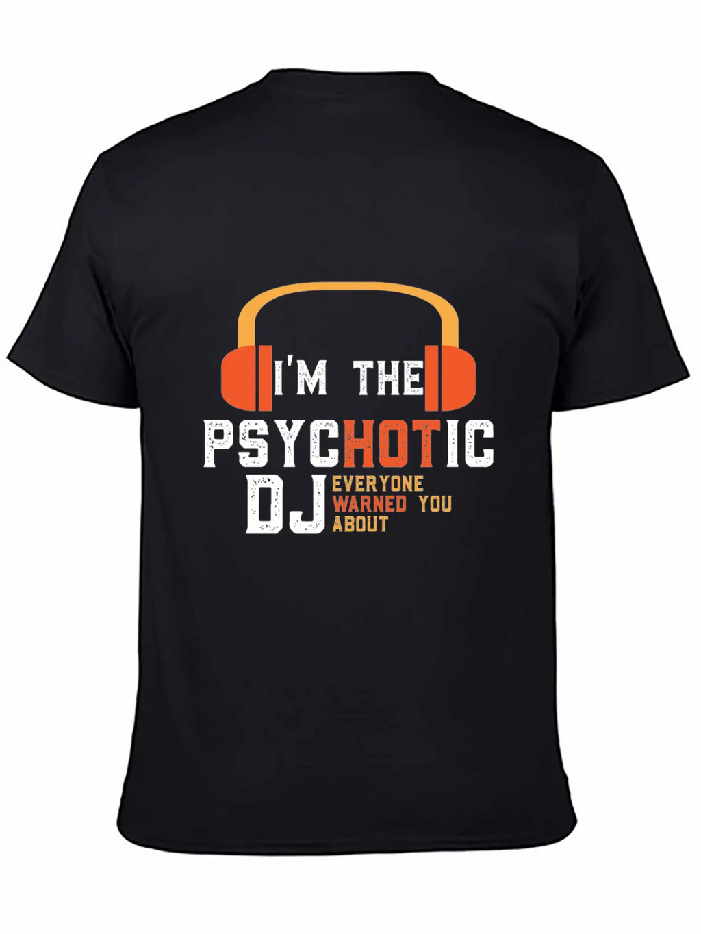 Disc Jockey DJ Gift Unisex Short Sleeve Soft Cotton T-Shirt – Casual Everyday Wear
