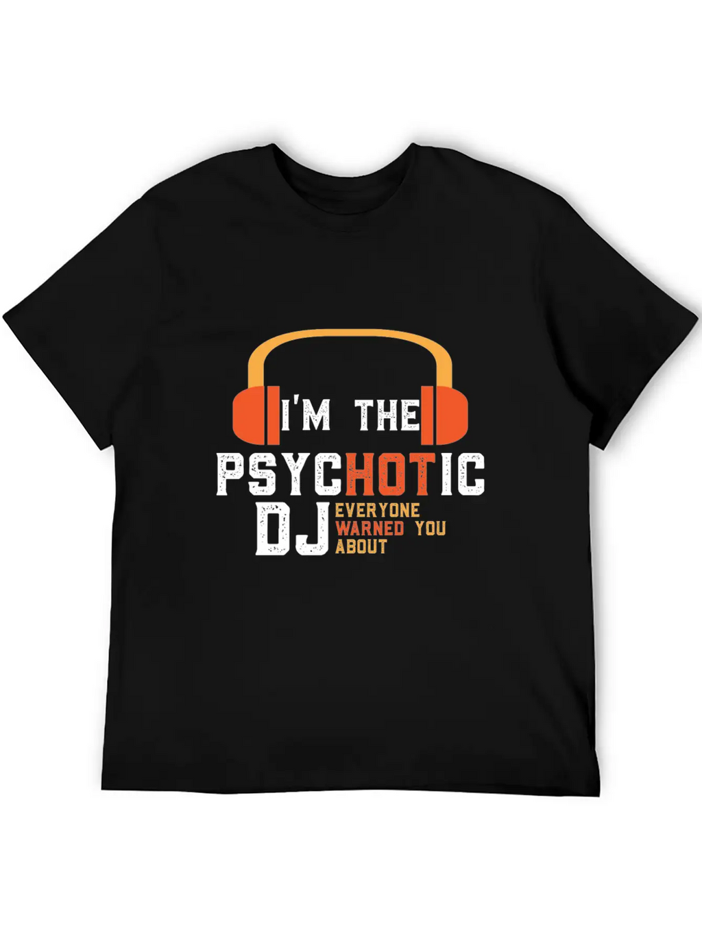 Disc Jockey DJ Gift Unisex Short Sleeve Soft Cotton T-Shirt – Casual Everyday Wear