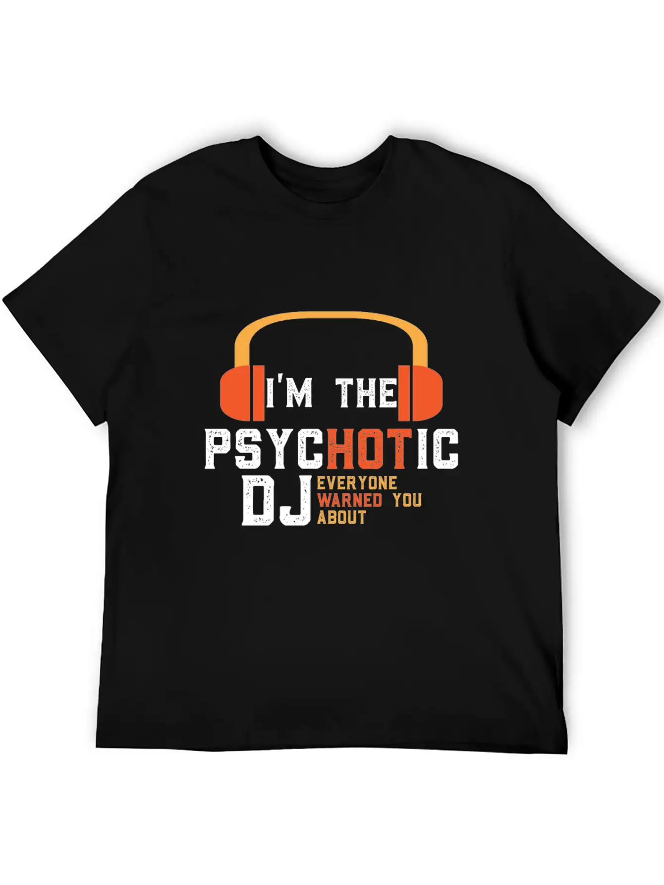 Disc Jockey DJ Gift Unisex Short Sleeve Soft Cotton T-Shirt – Casual Everyday Wear
