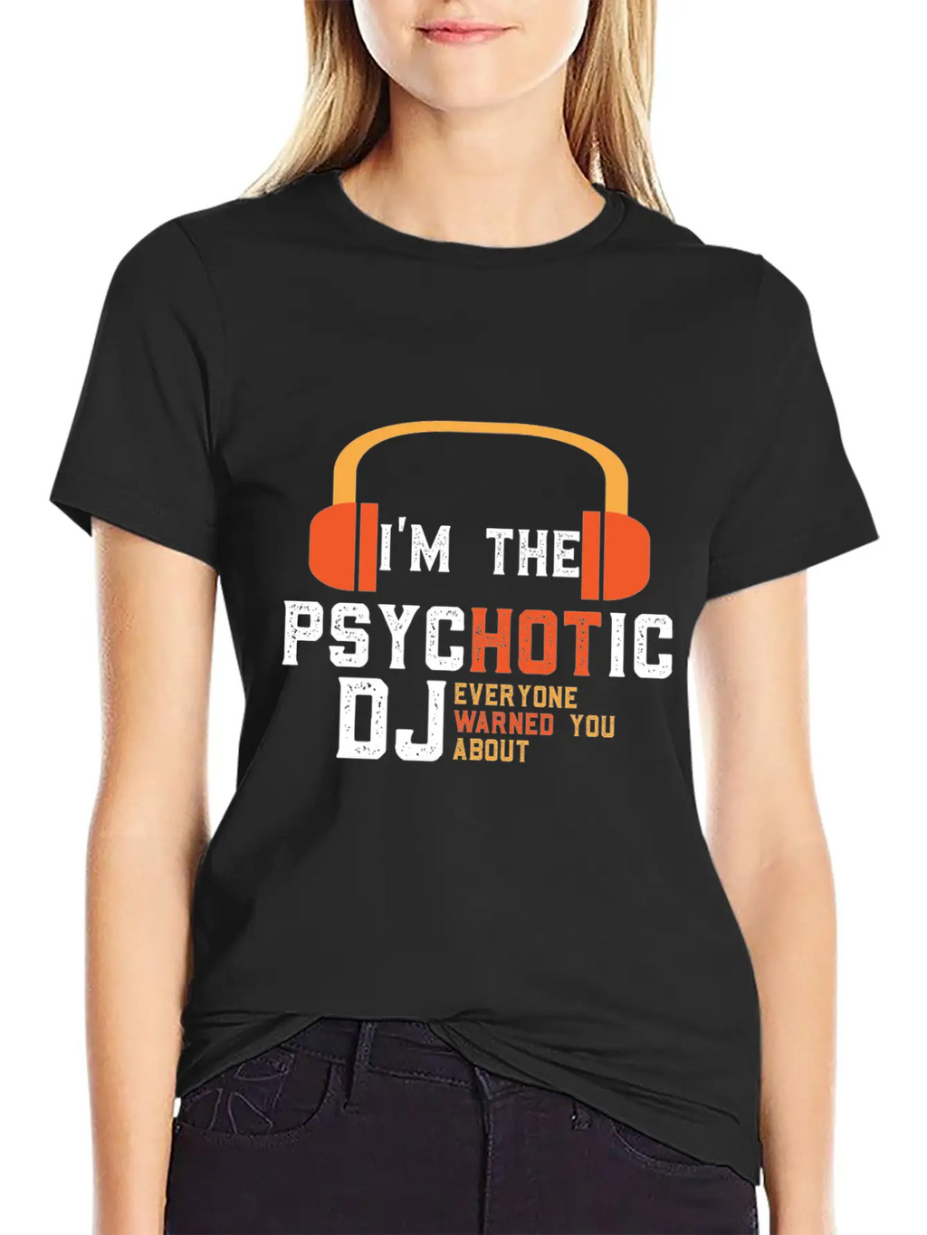 Disc Jockey DJ Gift Unisex Short Sleeve Soft Cotton T-Shirt – Casual Everyday Wear