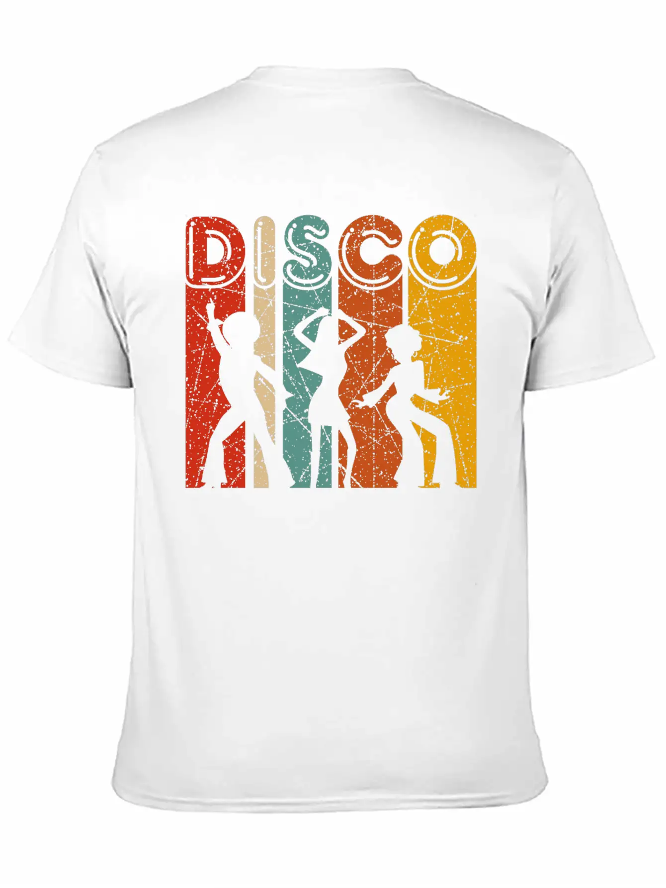 Disco 70s 80s Disco Themed Vintage Retro Dancing Essential Cotton Tee For Daily Outfits – Unisex Style