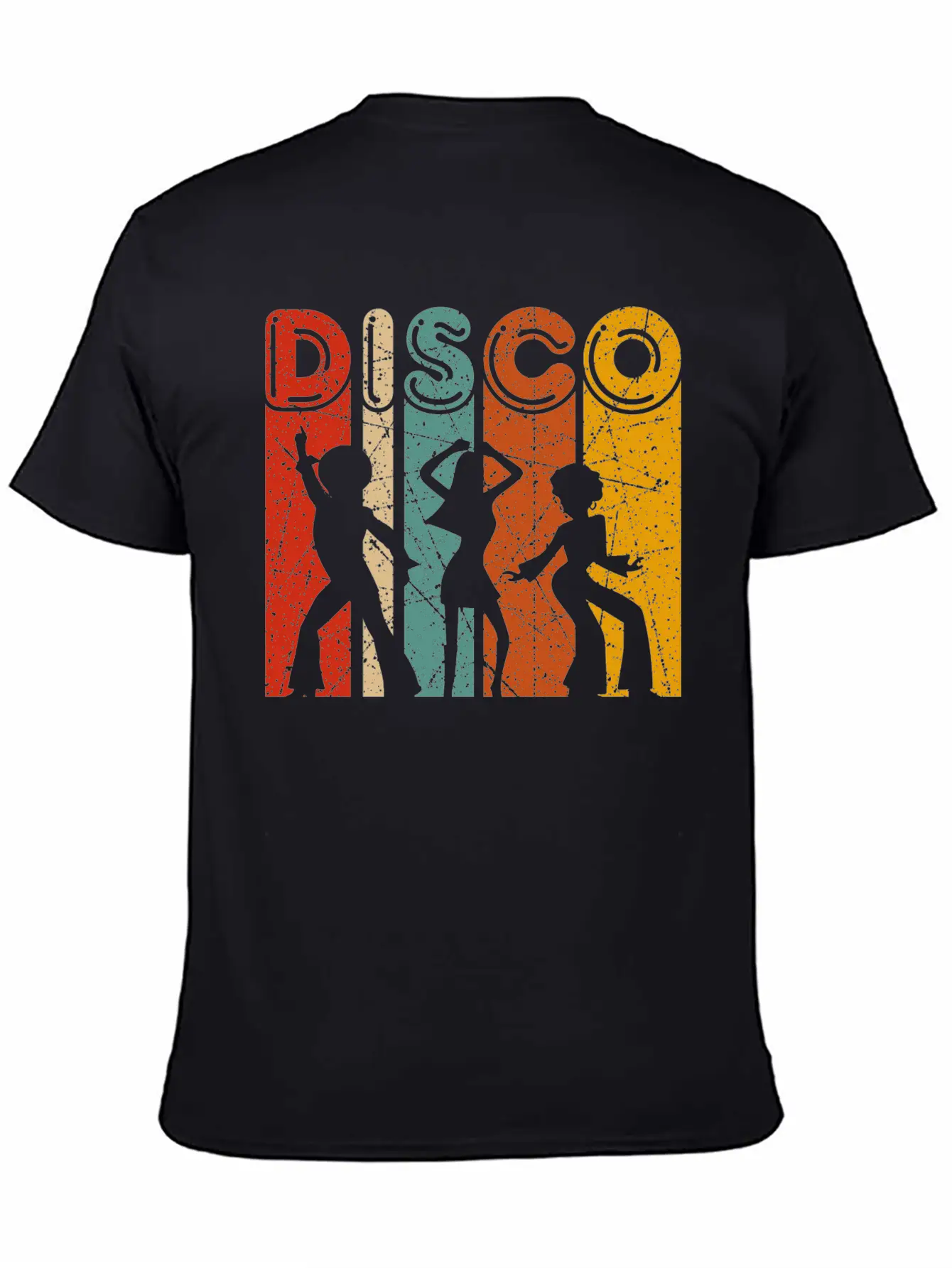 Disco 70s 80s Disco Themed Vintage Retro Dancing Essential Cotton Tee For Daily Outfits – Unisex Style