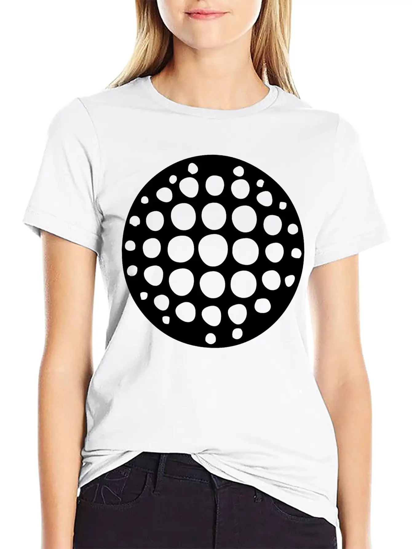 Disco Ball Breathable Soft Cotton T-Shirt – Timeless Casual Look